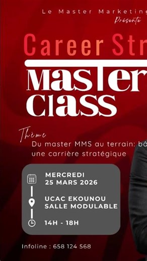 Masterclass Alumni – Impact Stratégique UCAC