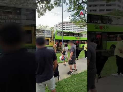 44 people taken to hospital after accident involving 2 buses in Jurong West