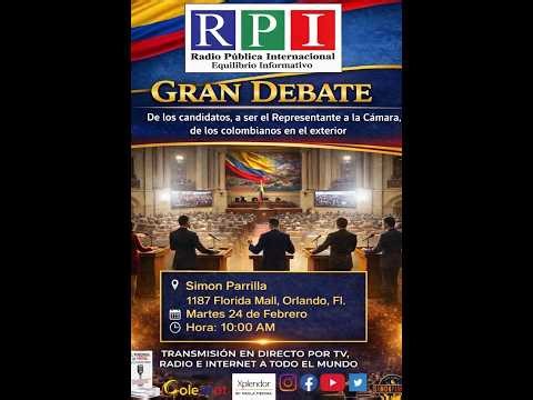 Colombianos en el exterior: Lo que Dicen los Analistas antes del Gran Debate RPI del Martes 24 Feb.