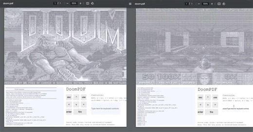 This DOOM Port Runs Inside A PDF File