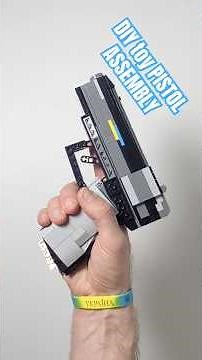 DIY LEGO toy pistol GLOCK 19 ASSEMBLY