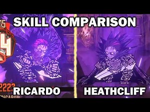 The Middle Big Brother Heathcliff & Ricardo — Skills Comparison | Limbus Company