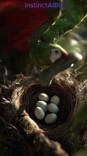 Parrot VS Viper Fight | Mother Saves Her Eggs #parrot #viper #motherlove