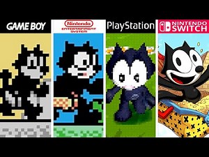 Evolution of Felix The Cat Games