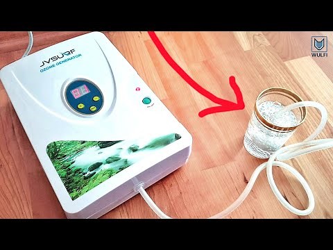 Purify water with oxygen and ozone - DIY generator from Amazon