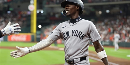 Chisholm continues to find stroke, knocks in 4 as Yanks win 7th straight