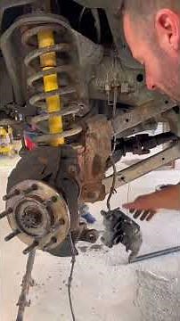How to do ball joints and hub assemblies on a ram 2500 truck!!