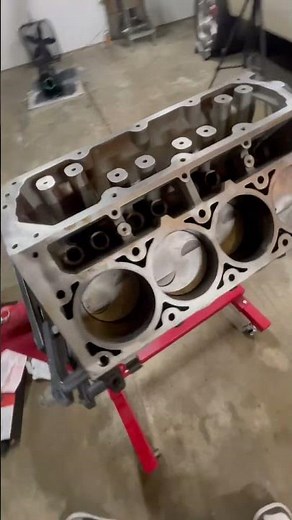 Fresh GM 6.2L L92 stock rebuild