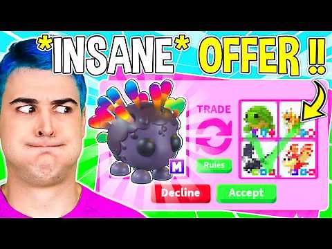 I Traded My MEGA *MOONPINE*, But THIS Happened... Roblox Adopt Me Trading