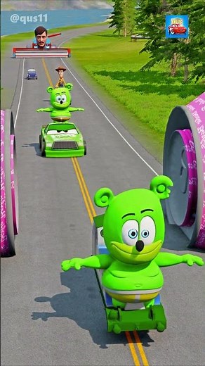 Funny Cars Crossing VS Bollard Barbie Crush in BeamNG.drive