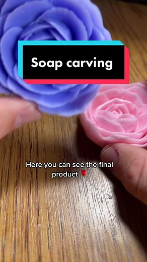 Soap carving 🌹🧼🫧 #artisticpaint #artist #soap #soapcutting #soapcarving #carving #carvingarts #fruit #fruitcarving😍😍 #soaps #soaproses #rosessoap🌹 #roses #rose #fypage #diamondpainting #creative #creativeboy #dia #diamondpaintingasmr #diyproject #diy #projects #small #soaping #cleaning #beautyproducts #deco #decoration #littledecoration let me know if you would like to see more soap aor fruit carving ☺️