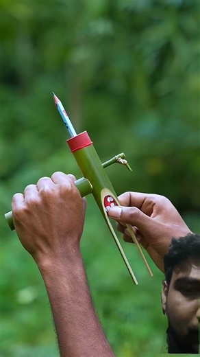 DIY Pencil Slingshots with Single #bamboo1 #paperlantern #☺ Balloone#Bamboo#Slingshots#Bambooart
