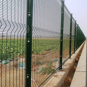 [Hot Item] Welded Green Anti Climb Fence Panels Anti Cut No Climb Security Fence