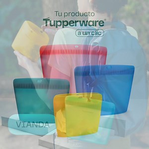 ♾️ Un producto Tupperware®, infinitas posibilidades. The Ultimate Bolsas de silicona llegaron para revolucionar tus días. Elegí cómo usarlas mientras cuidas el planeta. 💁🏽‍♀️ ¿Querés un descuento especial? Pedile el TupperLink a un/a Revendedor/a Independiente. | Tupperware Argentina