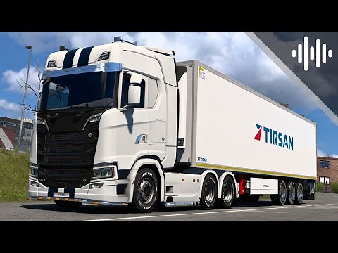 Scania V8 Open Pipe Engine! | Euro Truck Simulator 2 (ETS2) Showcase