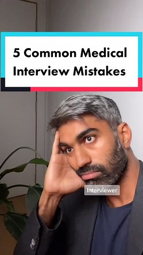 Avoid These 5 Medical Interview Mistakes