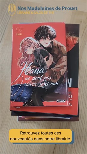 Nos Madeleines de Proust on Instagram: "📚Retrouvez les dernières nouveautés📚 Au programme : Hana ne peut pas vivre sans moi de Ameka publié chez @vegalivres Immersion de Nicolas Druart chez @editionsbelfond Wolfwood de Marianna Baer publié chez @auzou_romans Forest of hearts de M.A. Kuznar chez @robert_laffont Margarettown de Gabrielle Zevin publié chez @fleuve_editions Ici tombent les filles de Stephene Gillieux publié aux @editionsphebus Je suis romane Monier de Delphine de Vigan publié aux