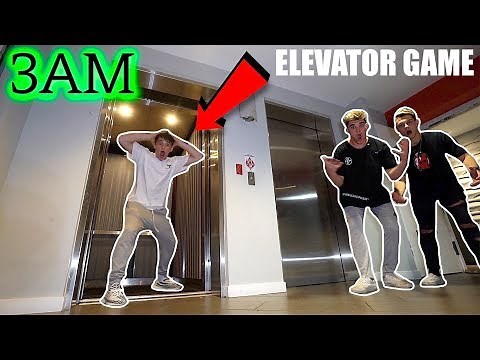 (Insane) THE MOST INSANE ELEVATOR GAME AT 3AM EVER! (We Heard Her)