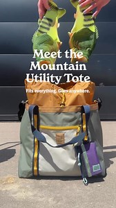 Need one tote that does it all? Our Mountain Utility Tote handles work essentials, weekend getaways, groceries, or whatever your day demands. | Topo Designs