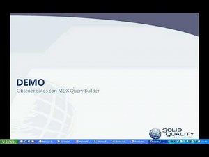 Usando Reporting Services - MDX Query Builder