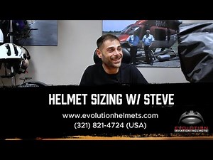 EVO Flight Helmet - Extended Sizing Guide - Evolution Helmets