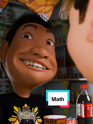 Mahinanka sa math pero pinagbantay ka ng tindahan #fypシ゚viral #animation #funnyvideos
