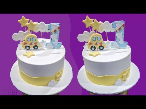 Car Fondant Cake Tutorial
