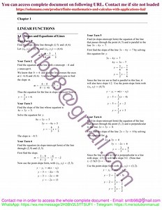 Solution Manual for Finite Mathematics and Calculus with Applications 11th Editi - SlideServe