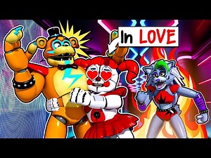 Circus Baby has a CONFESSION of LOVE?! in VRCHAT with Glamrock Freddy