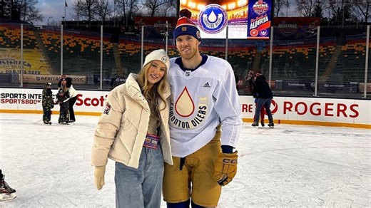 "It's SO beautiful!": Connor McDavid's wife Lauren Kyle melts over handcrafted present from Celeste Desjardins' bridal stylist