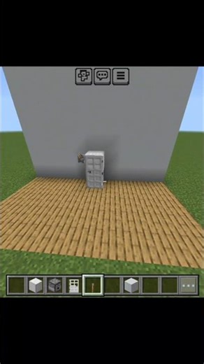 Minecraft Fridge l build Hack l #shorts