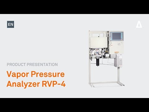 Vapor Pressure Process Analyzer RVP-4 | EN | BARTEC