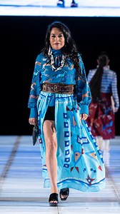 6.7K views · 4.8K reactions | 冀 Native Fashion Ledger drawing patterns from original art. Authentic designed and created for all. ⠀⠀⠀⠀⠀⠀⠀⠀⠀⠀⠀⠀  Horse Nation Chiffon Top exclusively on LAURENGOODDAY.com ⠀⠀⠀⠀⠀⠀⠀⠀⠀⠀⠀⠀ Model @thejhane  @tirawan  @viisualphotography  @swaianativefashion produced by @amberdawngold #nativefashion #cowgirlfashion #iindigenous #ledgerart #wearableart #runway | Lauren Good Day, Artist Designer | Facebook