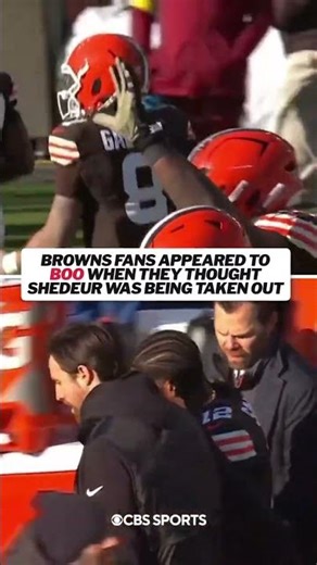 Browns fans just wanna see Shedeur at QB #clevelandbrowns #nfl #shedeursanders