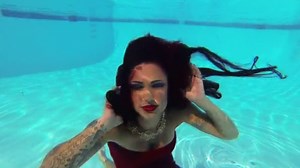 Ruby Red - Underwater Pinup Gal & Miss Rockabilly