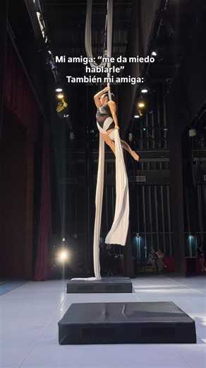 Es que hablarle es otro tipo de miedo😵‍💫 ¿La caída? Equis.. #dance #humor #danzaaerea #baile #academiadebaile #telas #mty #carreteranacional | Dance Masters Art Studio