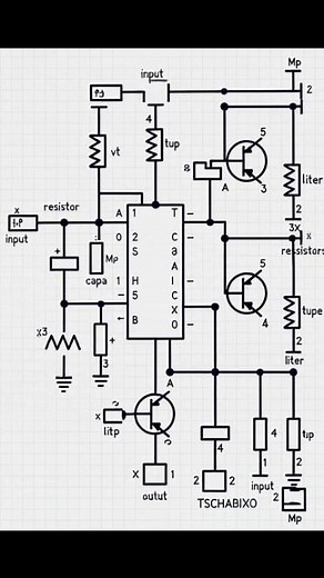 6.3K views · 47 reactions | The circuit appears to be a counter or protector circuit for a computer. Key components include a CD4022 octal decimal counter and a CD4093BE quad 2-input Schmitt NAND gate IC | Rizwan Khan | Facebook