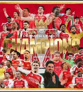 Arsenal FINALLY Lift The Premier League Trophy 😭🏆Arsenal FC are officially lifting the PremierLeague