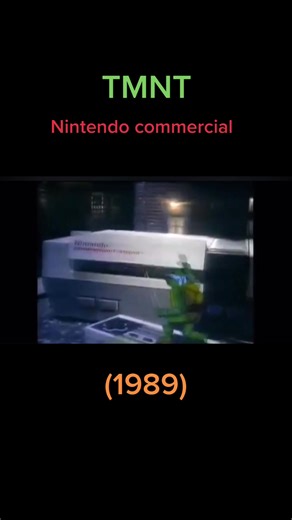 Teenage Mutant Ninja Turtles Nintendo game 1989 #tv #commercial #retro #television #tvcommercial #tvclips #80s #nintendo