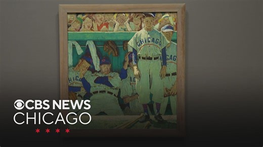 Norman Rockwell's Cubs painting, "The Dugout," now hangs in the Art Institute of Chicago