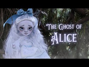 Halloween Collab Custom Shadow High Doll Repaint – The Ghost of Alice – Victorian Ghost Girl