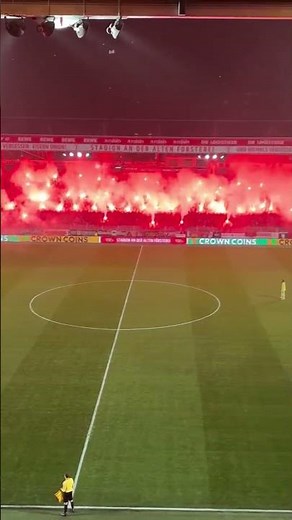 1. FC Union Berlin INSANE pyro show in their game against Eintracht Frankfurt