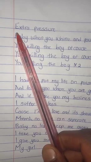 Extra Pressure Song Lyrics: Explore the Meaning