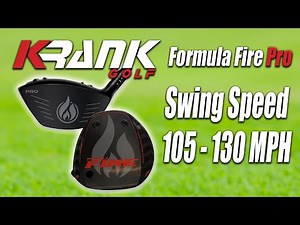 Formula FIRE PRO Driver Review - USGA Conforming - Rated For Average Drives of 260 Yards or Longer