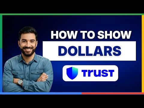 How to show dollars in Trust Wallet,[FULL GUIDE]