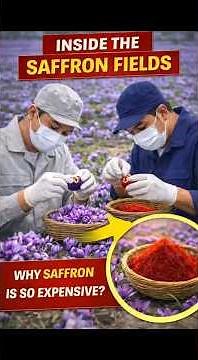 Inside the Saffron Fields 🌸 Why the World’s Most Expensive Spice Is So Valuable