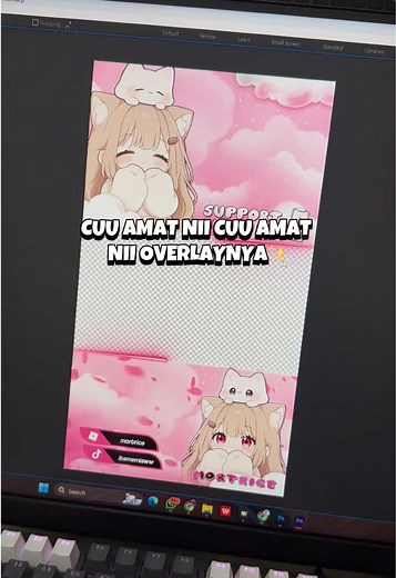 Animated Overlay for Live Streaming on TikTok and OBS