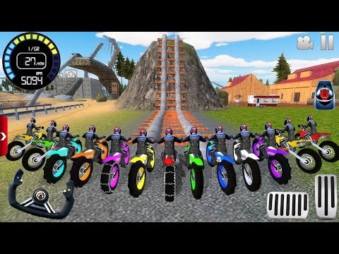 Motocross Dirt Bikes Impossbile Off-Road #2 - Offroad Outlaws best motor bike Android / IOS gameplay