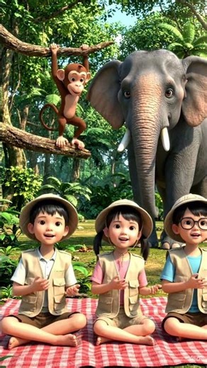 Let’s Explore the Secret Jungle Path 🐒🌴 | Kids Song | Toy Troms #toytroms #rhymes #youtubeshorts