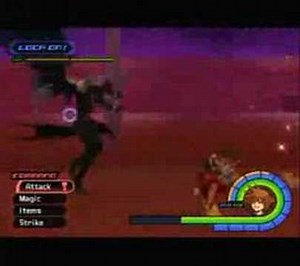 Kingdom Hearts - Sephiroth Battle